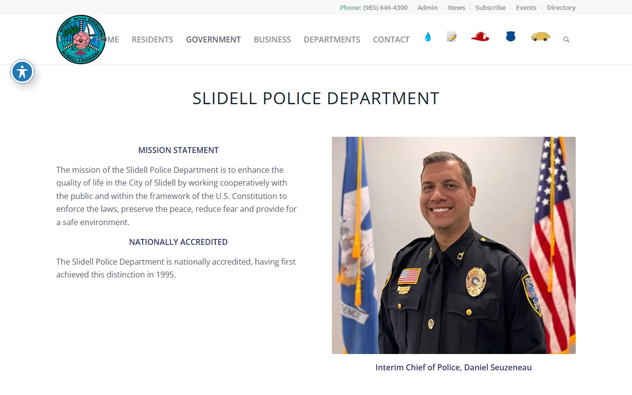 Slidell City Jail and Slidell Police inmate roster routing in St. Tammany Parish